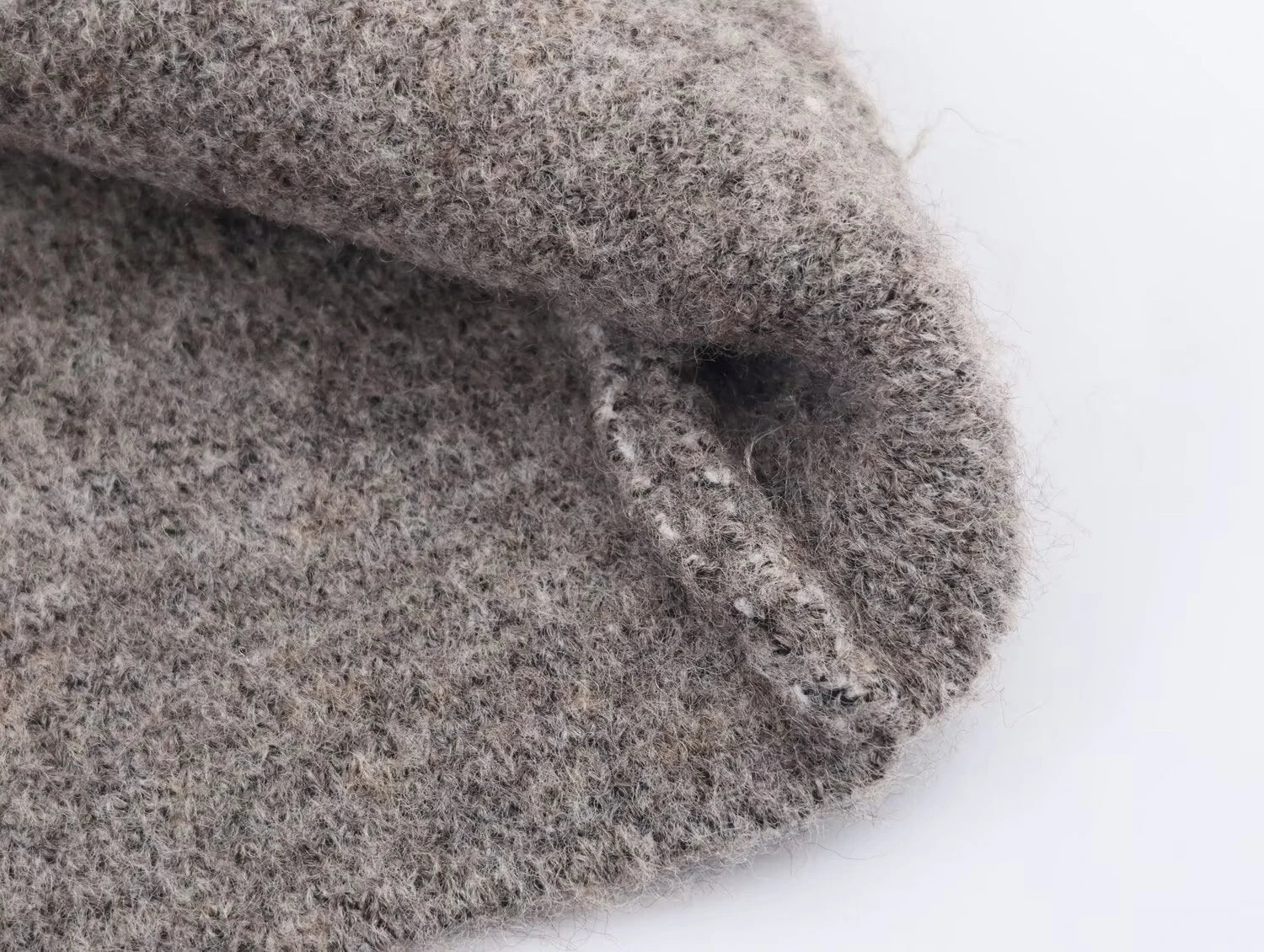 short knitted jacket half skirt set