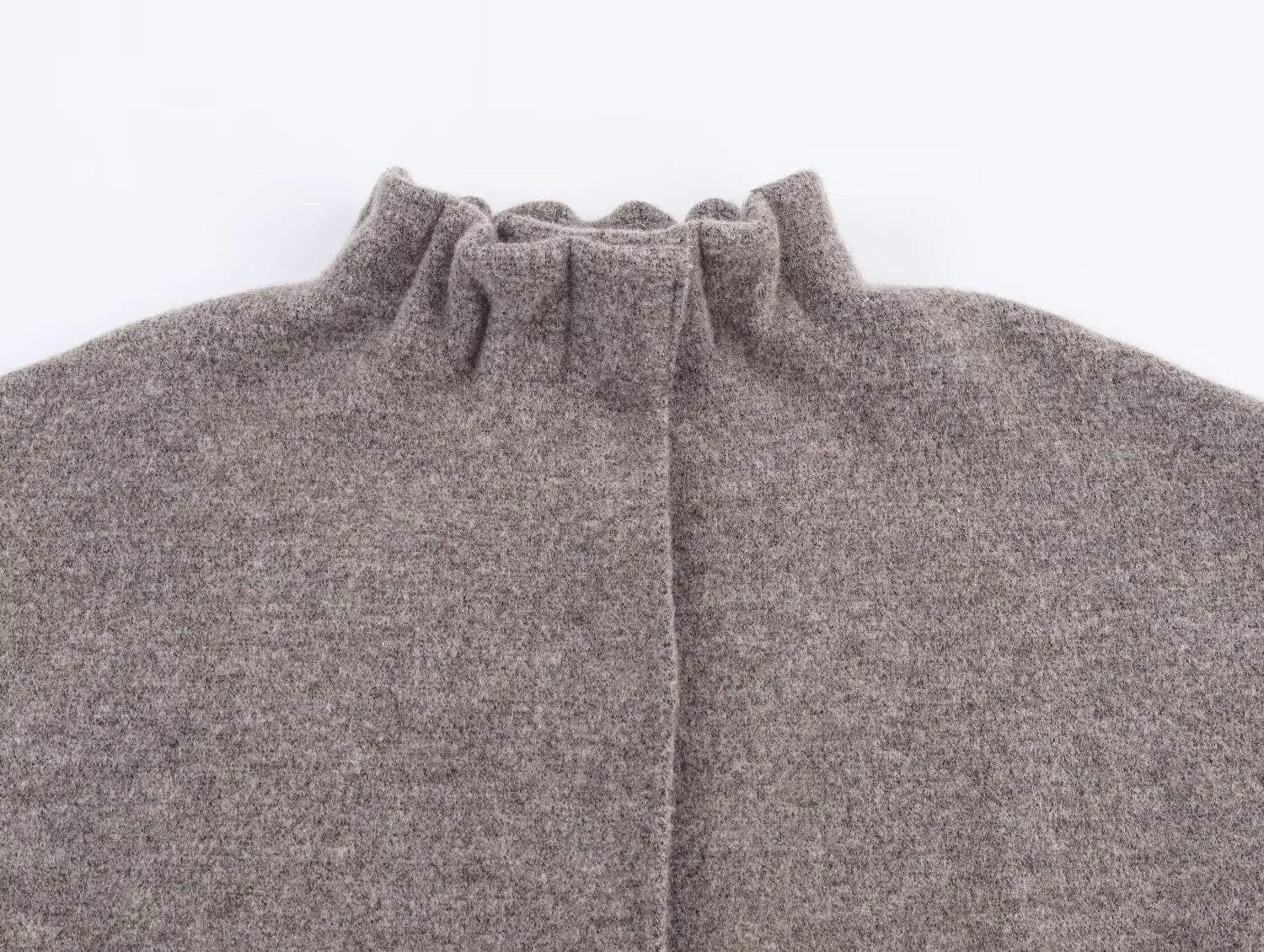 short knitted jacket half skirt set