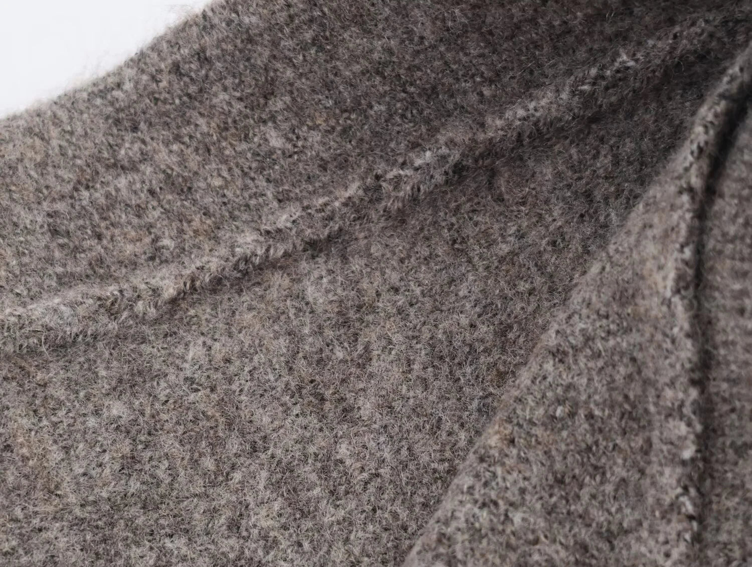 short knitted jacket half skirt set